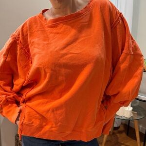 FP Movement by Free People Orange Sweatshirt